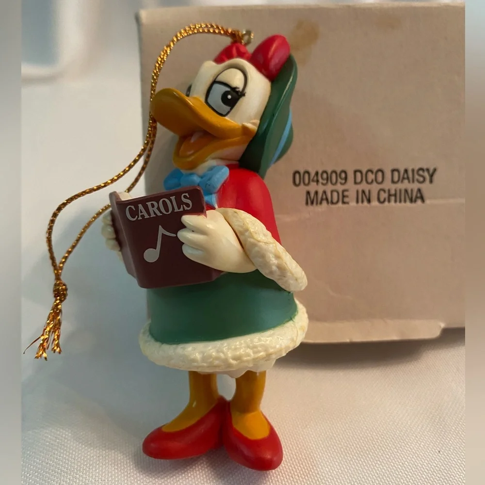 Vintage Walt Disney Christmas Ornament - Daisy Duck - in original box